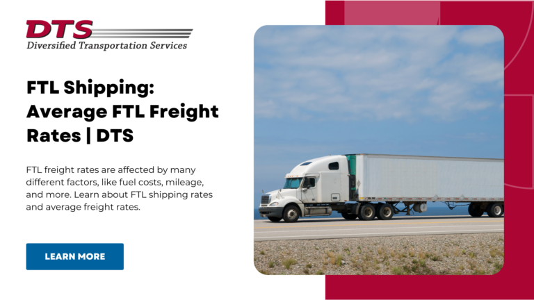 FTL Shipping: Average FTL Freight Rates